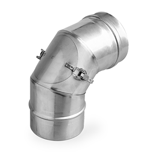 Coude 90° + portillon FU1.0 Ø 180 mm
